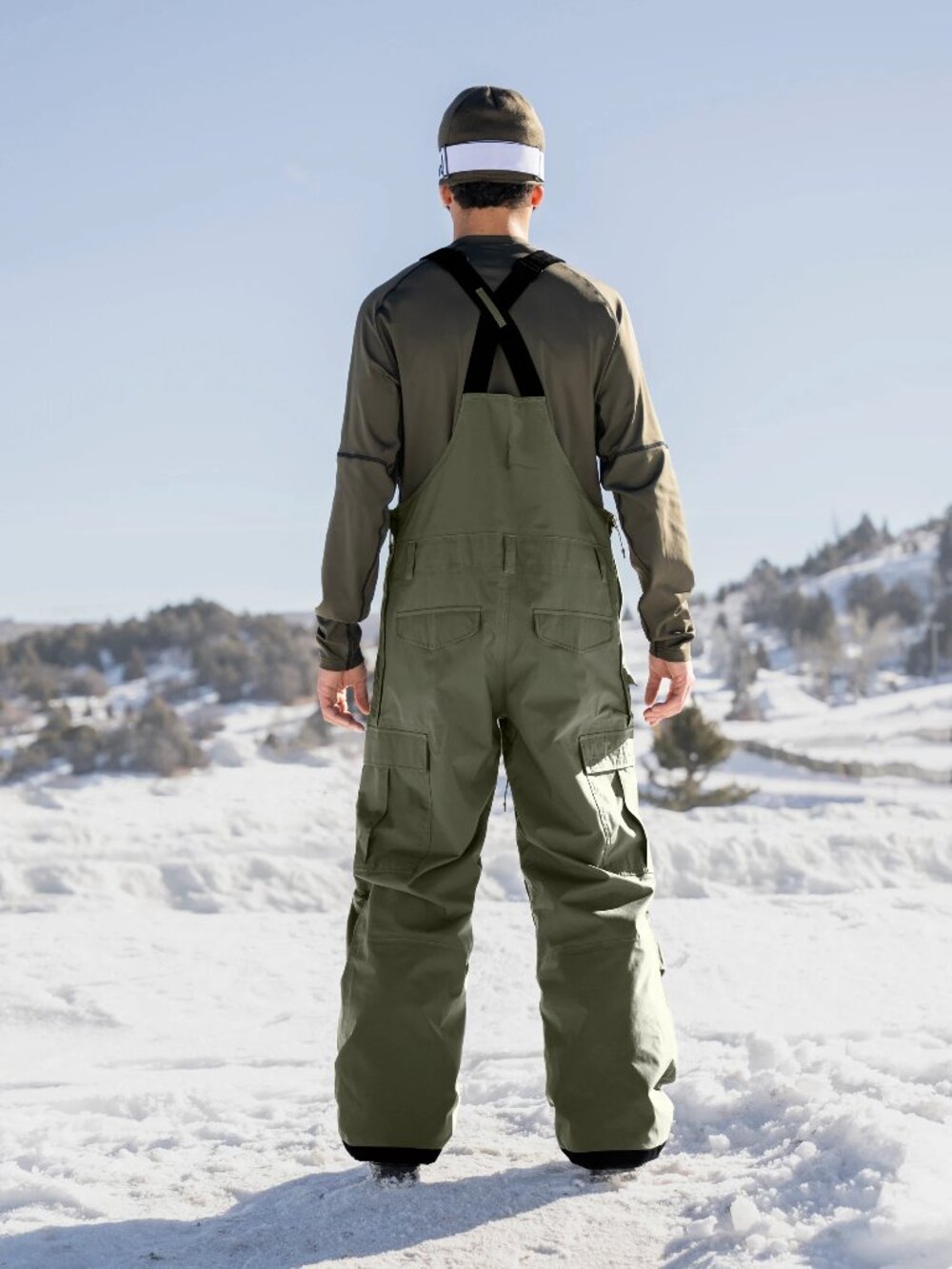 Armada Sumpter 2L Bib pants in green (Only used once) - Size M